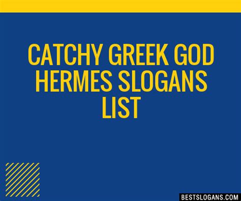 hermes motto|slogan hermes greek god.